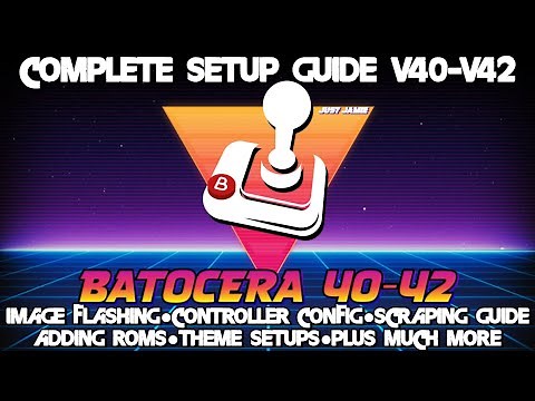 Ultimate Batocera 40/42 Emulator Frontend Setup Guide For PC #batocera #emulator #frontend