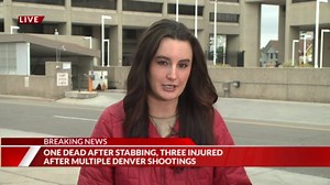 Denver police investigate several shootings, deadly stabbing overnight