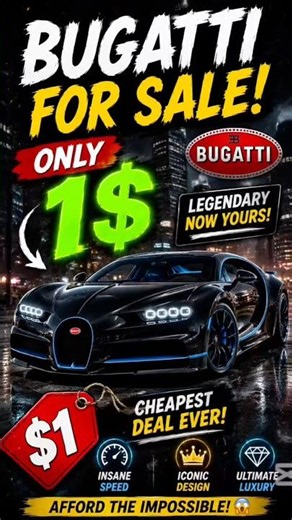Omg🤯 I CAN'T SELL MY BUGATTI FOR $1! 😱😂 #youtubeshorts #carparkingmultiplayer #shorts #challenge