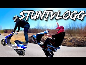 FÖRSTA MOPPETUREN 2022 *orginal stunt* - [VLOGG #482]