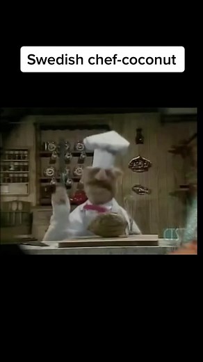 #swedishchef #muppetshow #muppets #coconut