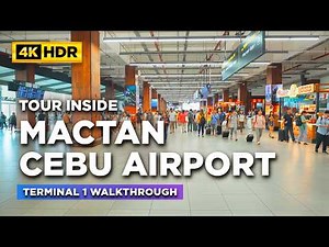 Inside MACTAN CEBU AIRPORT | Full Walkthrough at TERMINAL 1 | Domestic Arrivals And Departures