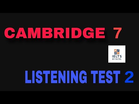 CAMBRIDGE 7 LISTENING TEST 2 WITH ANSWERS ll CAR INSURANCE