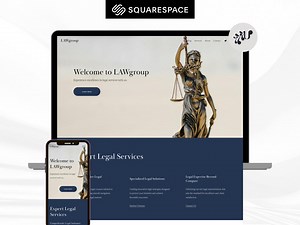 Law Firm Squarespace Website Template, Responsive Web Design Easy , No Code, Attorney Professional Legal Advice Service Studio Bright Lawyer - Etsy