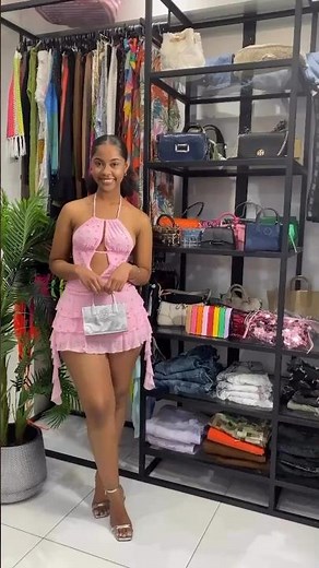 Stunning Irresistible Mesh Micro Mini Pink Dress | Latest Trendy Fashion Styles #fashion #model