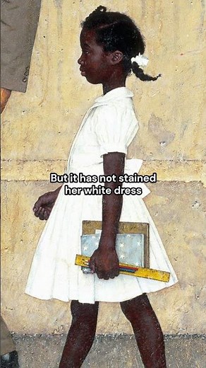 Ruby Bridges is Still Alive | The Problem We All Live With by Norman Rockwell #art #history
