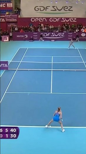 Day 57/125 👑 Maria Sharapova iconic match point moment #mariasharapova #tennis #shorts