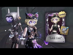Identity V | WE'RE SO LUCKY TO HAVE THIS LIMITED SKIN IN SHOP! | "Lock Core" Gameplay + BLK Acc