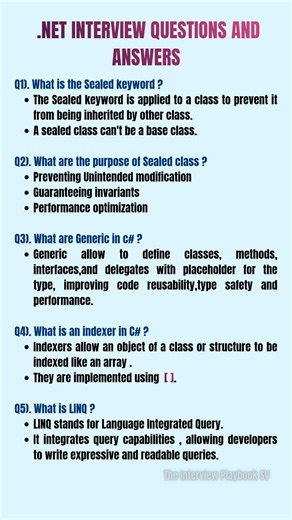 .NET INTERVIEW Questions and Answers #dotnet #viral #viralvideo #shorts