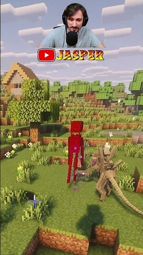 ALIEN VS ENDERMAN ! #minecraft