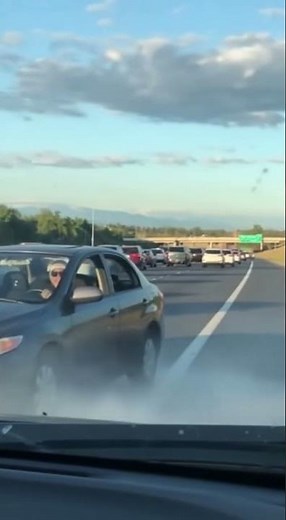 Man Escapes Exploding Car Seconds Before Boom!