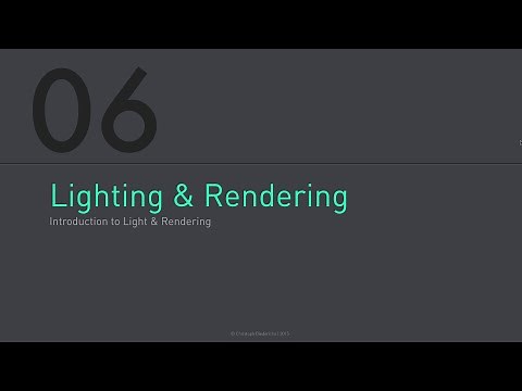 C4D Fundamentals | 06 - Introduction to Lighting & Rendering in Cinema4D