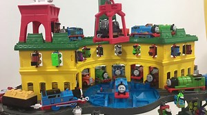 Thomas and Friends Super Station TrackMaster All Builds and Layouts || Keith's Toy Box