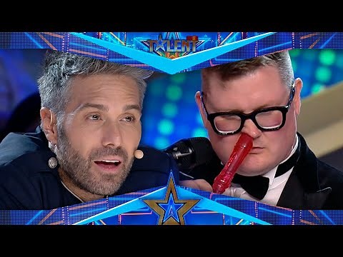 WITH THE NOSE: The IMPRESSIVE COVER of the OST of TITANIC | Auditions 1 | Spain's Got Talent 2022
