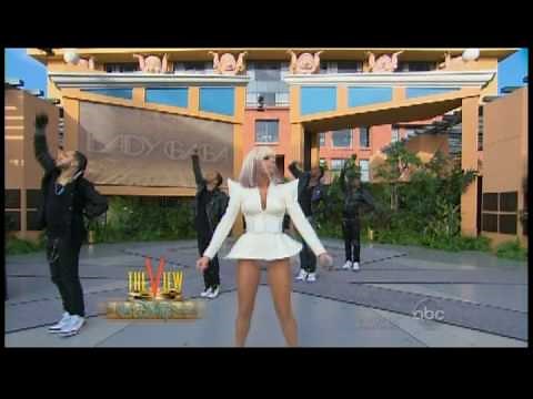 Lady GaGa - Just Dance (Live on The View) HQ