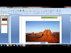 How to create a magazine page in MS WORD