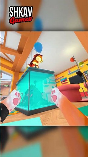 КОТ В I AM CAT VR РАЗБИЛ КУХНЮ! #shorts #vr #iamcat