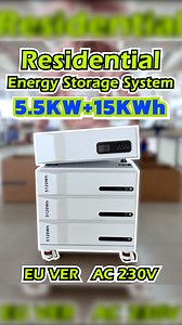 SUNC energy storage system:5-30kwh electricity with 5-11kW power output, and 110V~230V voltage range.Charged by solar panels and commun household electricity ! You can use it all over the world ! We have EU&US versions.If you are interested ? contact ! #energystoragesystem #homeenergysystem #energystoragebattery #lithiumbattery #lifepo4battery #solarbattery #solarenergy #lifepo4 #solar #homeenergy #homebattery #energy #energystorage #ESS #energysystem #solarbattery #homestorage | Guangdong Since