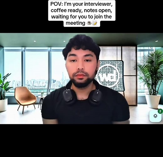 POV: I’m your interviewer, coffee ready, notes open, waiting for you to join the meeting ☕ #Remote #remotework #workfromanywhere #jobs #jobsearch #career #remotejobs