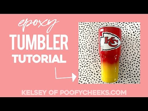 Ombre Epoxy Tumbler Tutorial