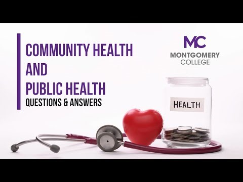 Community Health & Public Health at MC Questions & Answers