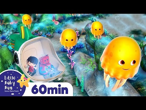 10 Little Animals (From The Sea) | Nursery Rhymes and Kids Songs | Little Baby Bum