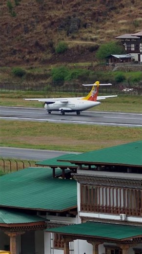 ATR 42 Approach and Landing at The World’s Most Challenging Airport - Paro Bhutan!