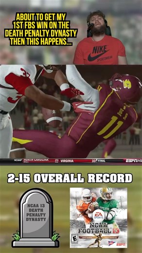 NCAA Football 13 Knows How to Torture Me! #NCAAFootball #CFB26 #EASports