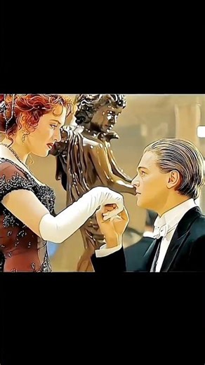 jack kisses to rose on her hand 🌹❤️ Titanic editz #love
