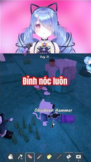 The roof has reached the ceiling! #roblox #robloxqueen #vtuber #99days