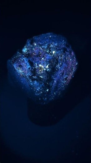 Is This the Edge of the Universe? #planet #gemstone #nature #dark #blacklight #blacklight#reveal