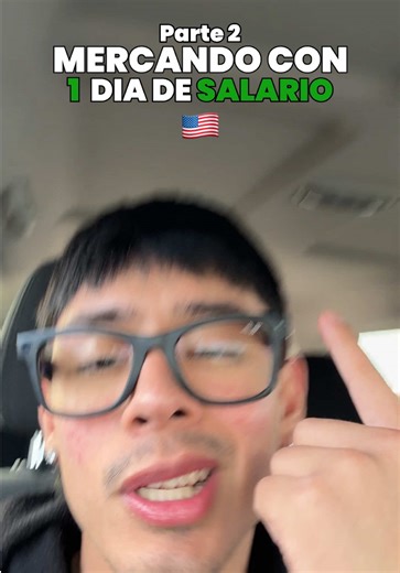 PARTE 2 Mercando con 1 día de trabajo en 🇺🇸 #mercandoenusa #latinoenusa #comidausa #sueñoamericano #sueñoamericano