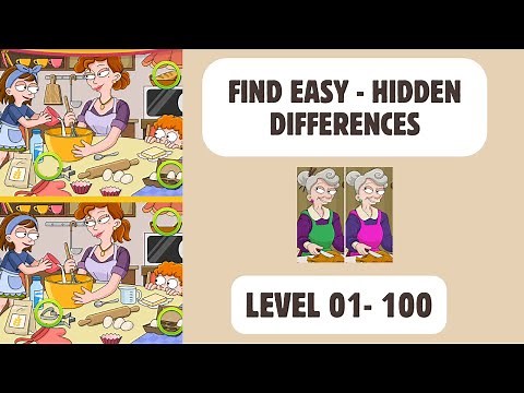 Find Easy - Hidden Differences | Level 1-100 | GAME Walkthrough