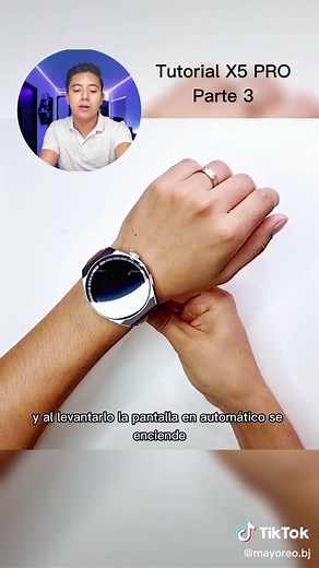 Tutorial del Smart Watch X5 PRO: Giroscopio Acelerador