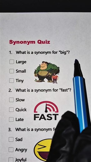 Test Your Vocabulary: 7/7 Quiz Challenge