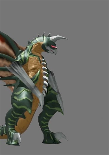 Anguirus's Musket ‪@TheRussianBadger‬ #godzilla #blender #funny