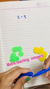 164K views · 2.1K reactions | Integers - maths teaching . . . #education #teacher #doe #governmentschool #instareel #learning #trendingreel #teaching #student #activity #innovative #tlm #viralreelsvideo❤️ | Sapna Singh Bhatia | Facebook