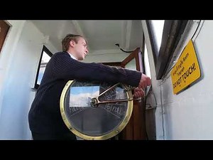 Working SS Shieldhall's Chadburn Bridge to Engine Room Telegraphs on her 2024 Shakedown Cruise