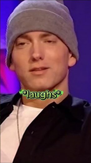 This is one of Eminem’s funniest interviews, where he struggles to hold back his laughter. #eminem