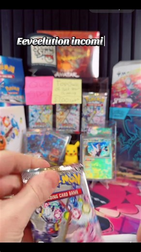 Eeveelutions coming out left and right!🔥 CATCH US LIVE TONIGHT!! #sealednslabs #livehighlights #tiktoklive #pokemon #prismaticevolutions