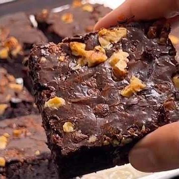 Eggless Chocolate Brownie Recipe