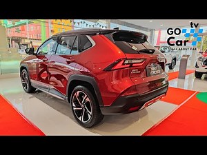 2024 Toyota YARIS Cross 1.5L - Scarlet Red Color Luxury Small SUV | In-Depth Walk-around