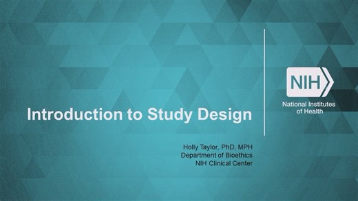【临床研究—伦理和监管】M03-L01-01 Study Design