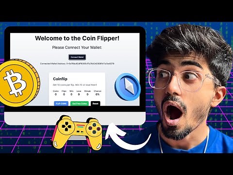 How to Make a Blockchain based Game (CoinFlip) | Source Code Included | Ali Solanki
