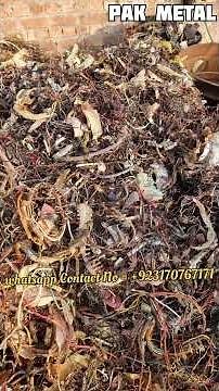 High-Quality American Electric Motors Copper Wire Scrap | Copper Cutting Process @PakMetal