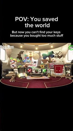 Mario’s "100% Completion" Is Actually A Cry For Help! 🏺🛋️📦