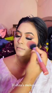 10K views · 37 reactions | Bridal booking open 7384570078 #bridetobe #highlightseveryone #highlightseveryonefollowers2025 #videoviralシ #reelsfypシ #bridetobe2025 #bridaljewellery #wedding #bridetobe #makeupartist #kolkata | Trishna's Makeover -The Professional Makeup Artist | Facebook