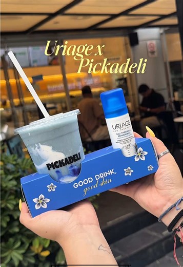 Por la compra de un Smoothie Magic Blue, llévate un agua termal de Uriage GRATIS 🩵🙂‍↔️ @Pickadeli @Uriage Perú 📌Del 16 al 18 de enero (8am a 1pm) 📍Pickadeli Miraflores (Calle Enrique Palacios 361) Precio del smoothie 27.90 No te quedes sin esta súper colaboración #uriagexpickadeli 💛 (es hasta agotar stock) #SkinCare #gratis #pickadeli #promo