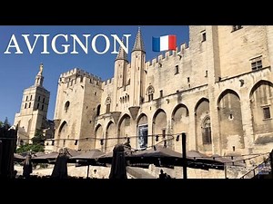 AVIGNON 🇫🇷 Walking tour France ⛪️ Medieval City Old Town