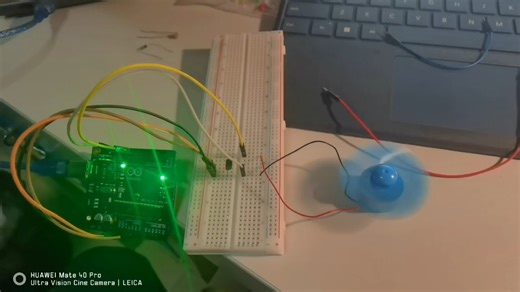 Arduino实现温控电风扇